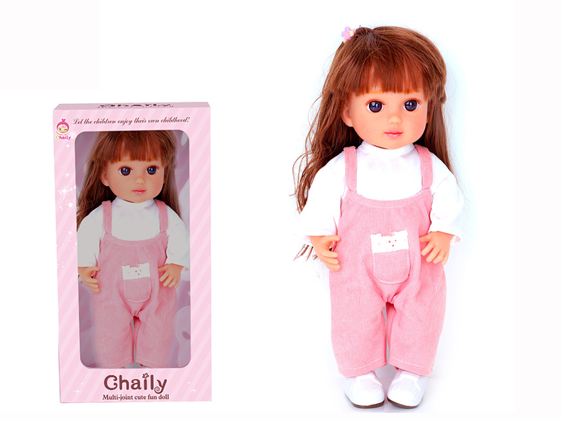 36CM Soft Glue Reborn Baby Doll(Machine Hair Transplant)With Shoes