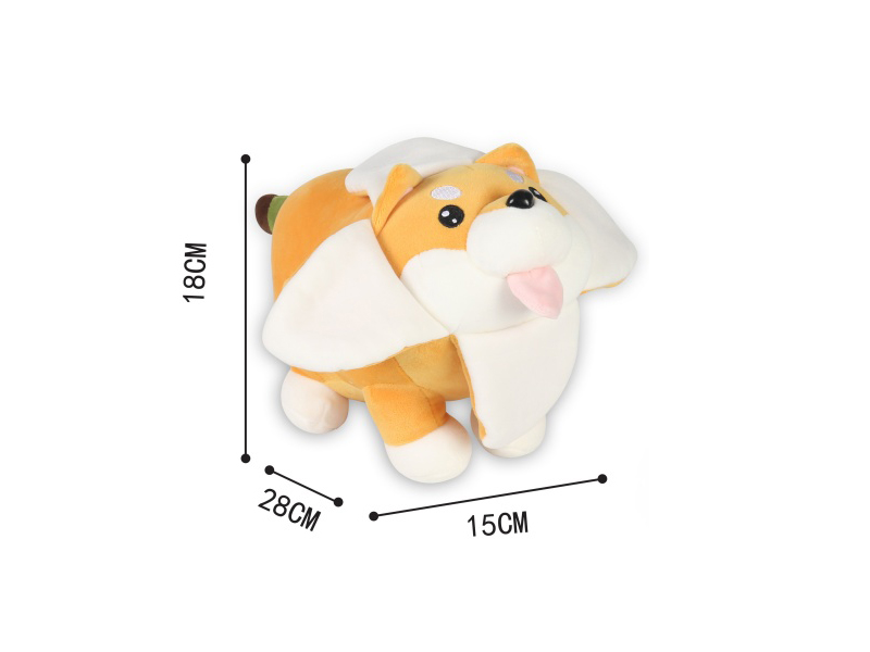 Banana Dog Plush Toy