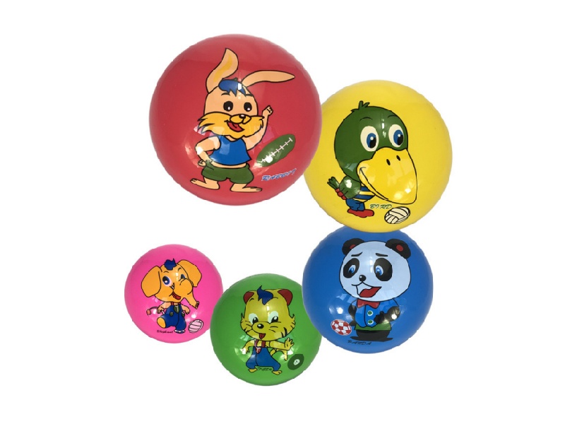 9-Inch Cartoon Inflatable Ball
