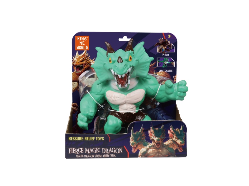 Soft Plastic Large Fierce Magic Dragon