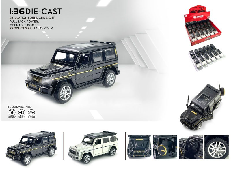 1:36 Mercedes-Benz G63