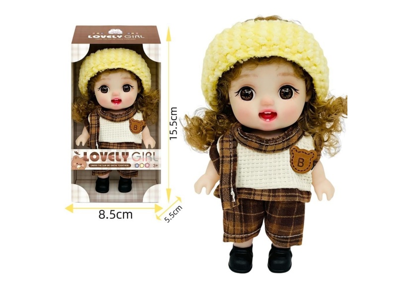 6-Inch 16Cm All-Rubber Eco-Friendly 3D Real Eyeball Cute Kid Peach-Flavored Meatballs