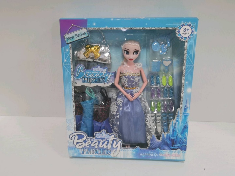 Frozen Series 11.5" Solid Joint Doll Set