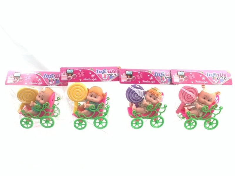 5-Inch Rubber-Lined Fruit Doll