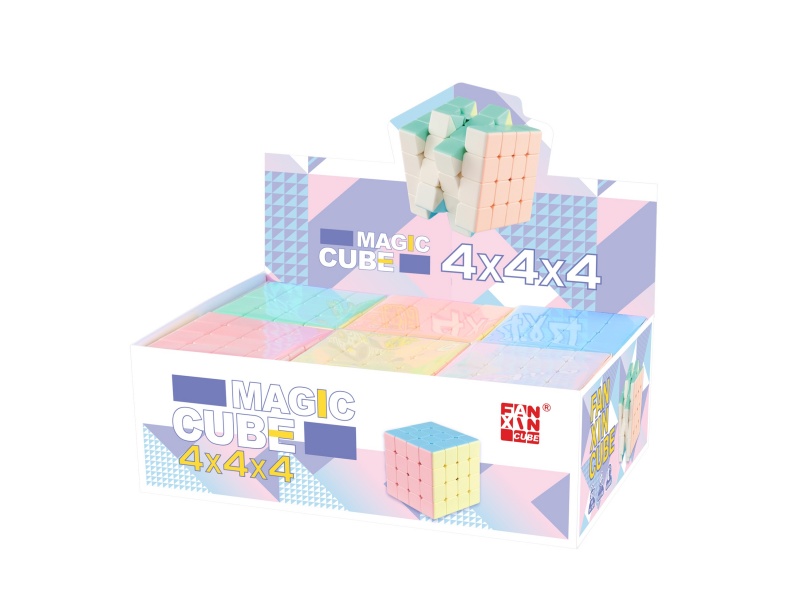 4×4×4 Macaron Color Rubik's Cube 6pcs