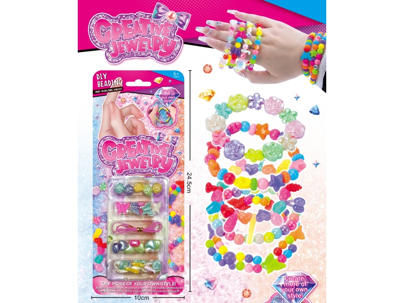 Diy Handcrafted Beaded Fashion Jewelry For Girls