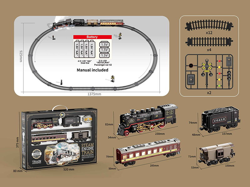 Vintage Steam Train Model