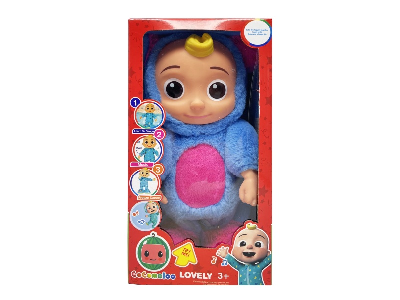 22 Inch B/O Solid Cocomelon JJ Boy Doll(Bear)