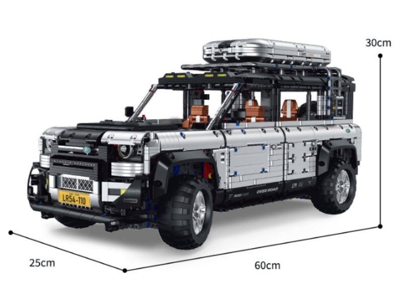 Building Blocks: 1:8 Supercar Series - Guardian (Electroplated Limited Edition) 4,817 Pieces