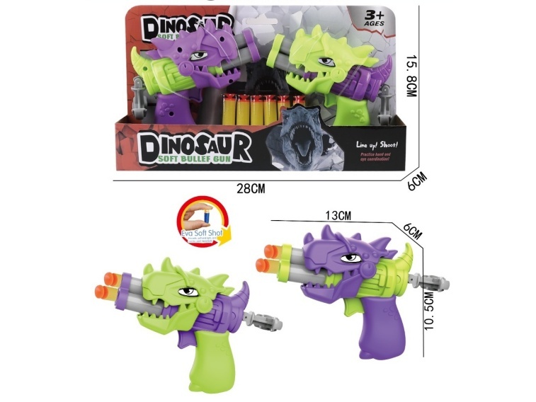 Dinosaur Soft Bullet Gun
