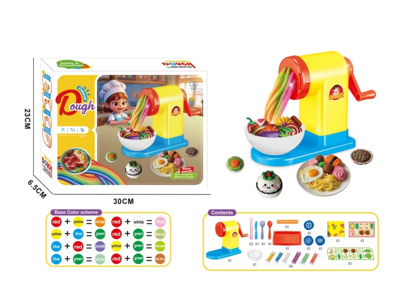 Colorful Noodle Machine - Colorful Clay Series