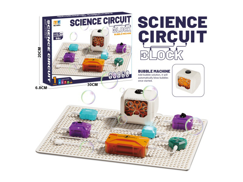 Circuit Building Blocks: Bubble Machine + Indicator Light