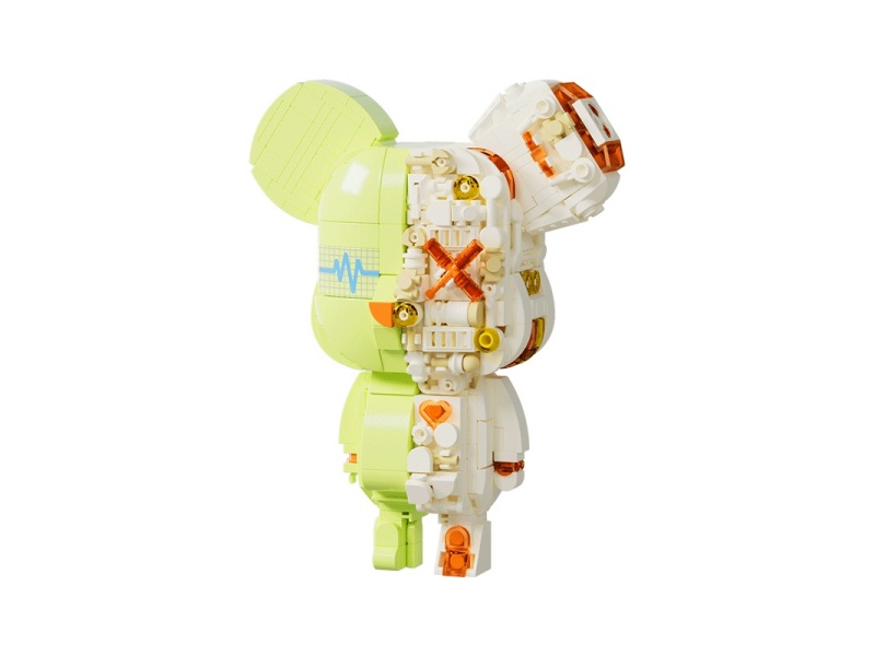 Building Blocks: Be@Rbrick Magnetic Attachment (Laser Green)