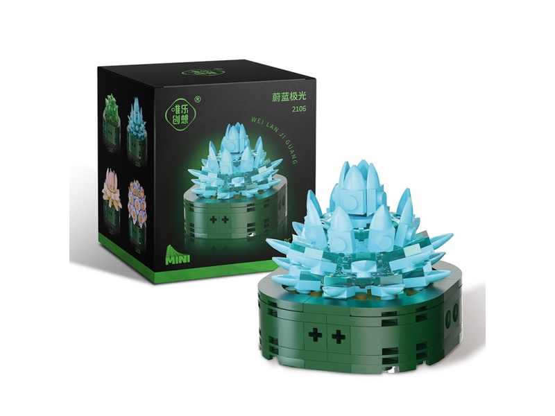 Succulents Building Blocks 141pcs