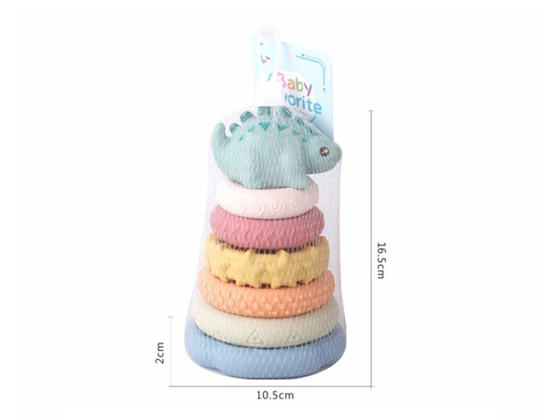 Stackable Dinosaur Circles