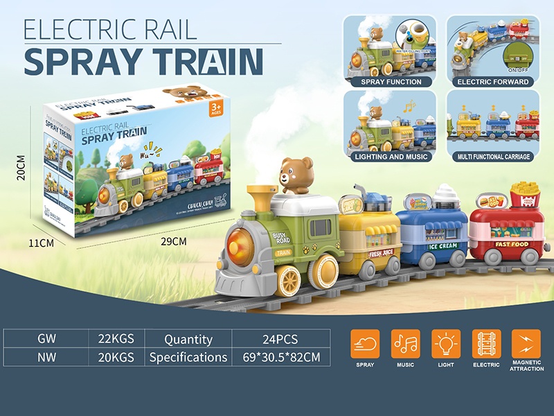 Little Bear Electric Steam Train