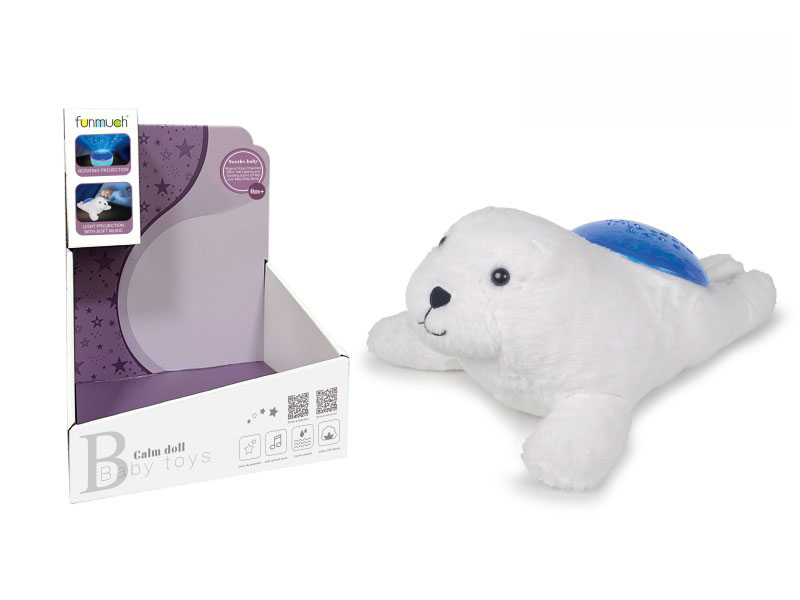 Plush Rotating Projection (Seal)
