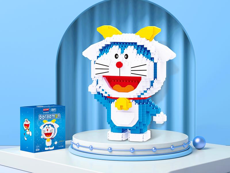 Doraemon Capricornus Microparticle Building Blocks(1057pcs)
