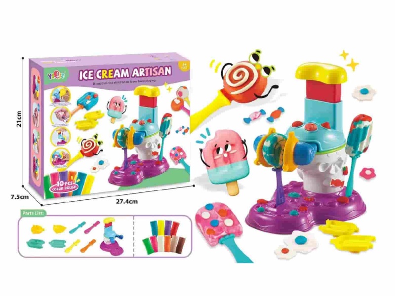 Ice Cream Color Clay Machine