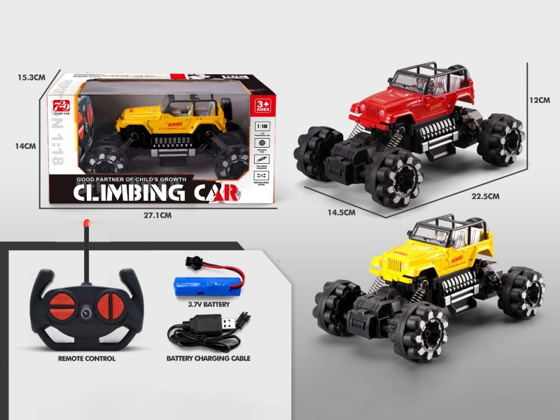 1:18 Simulation Remote Control Climbing Car