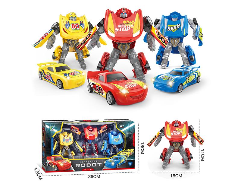 Transformation Racing Car Robot Toy