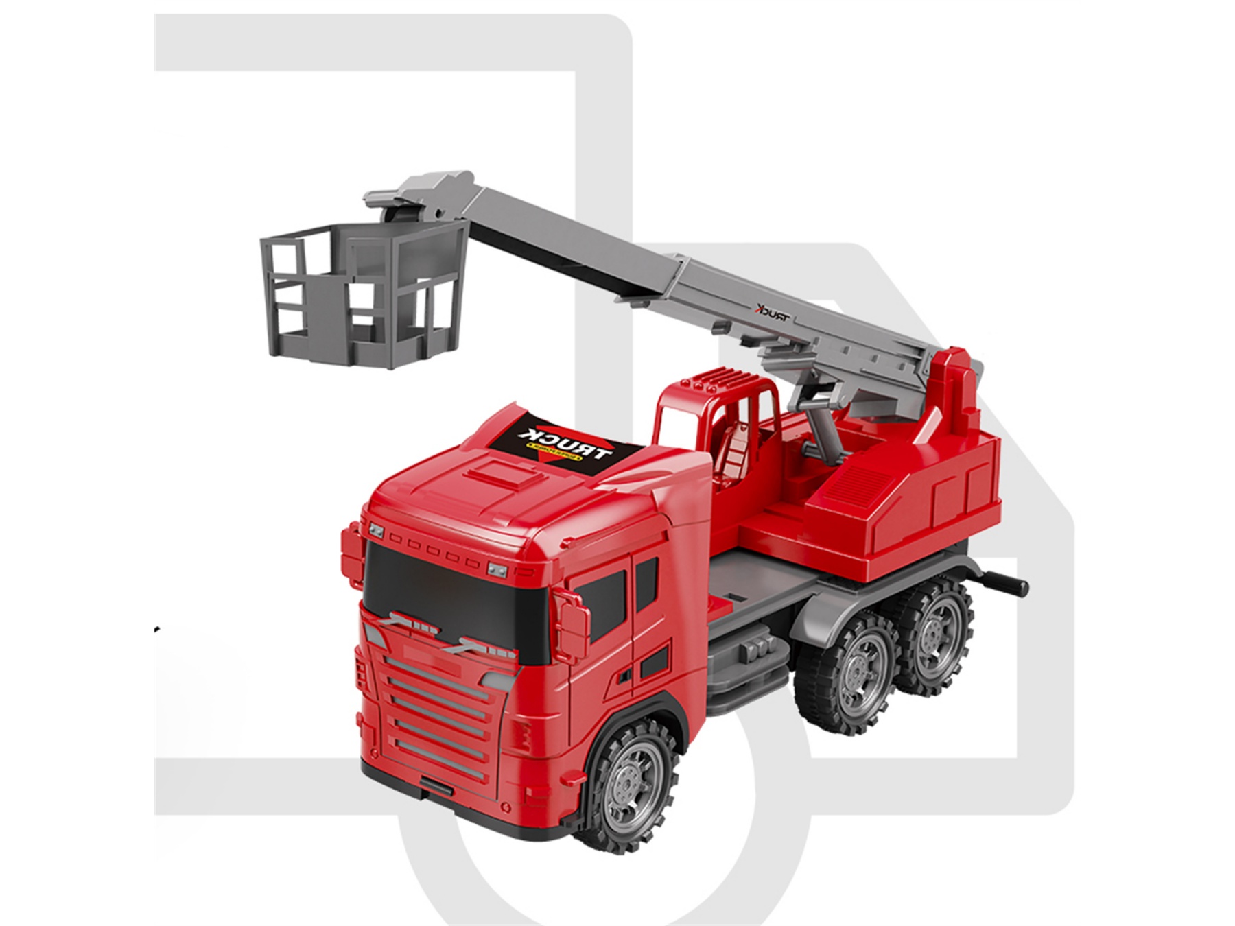 Inertial Fire Lift Truck
