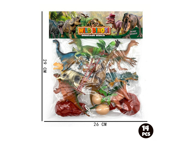 Dinosaur Combination: 14 Pcs