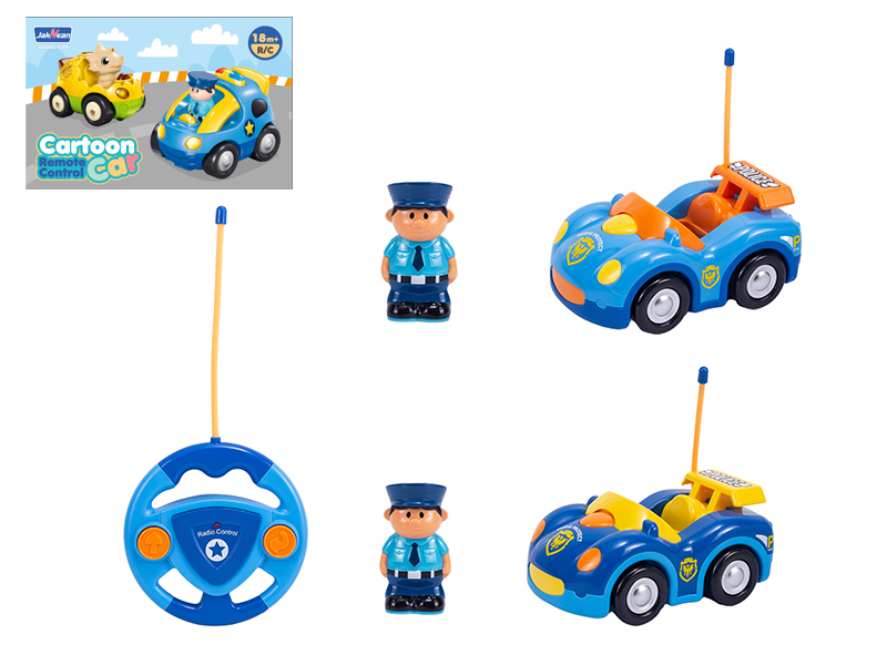 2CH Remote Control Cartoon Police Car
