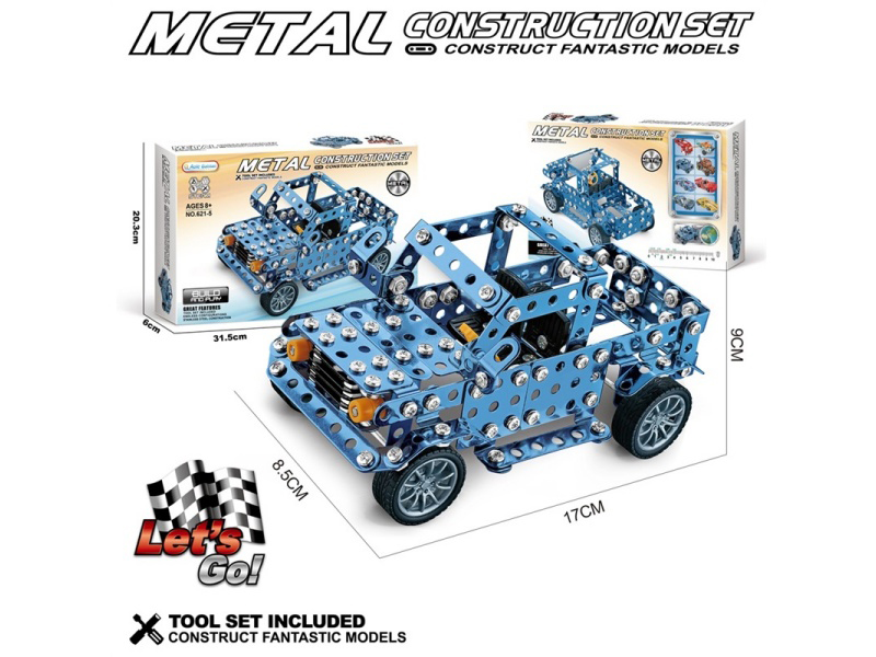 Metal Building Block Assembly Crane