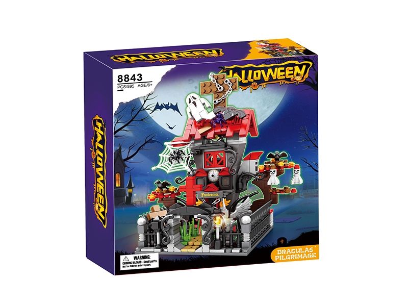 Halloween Draculas' Pilgrimage Building Blocks