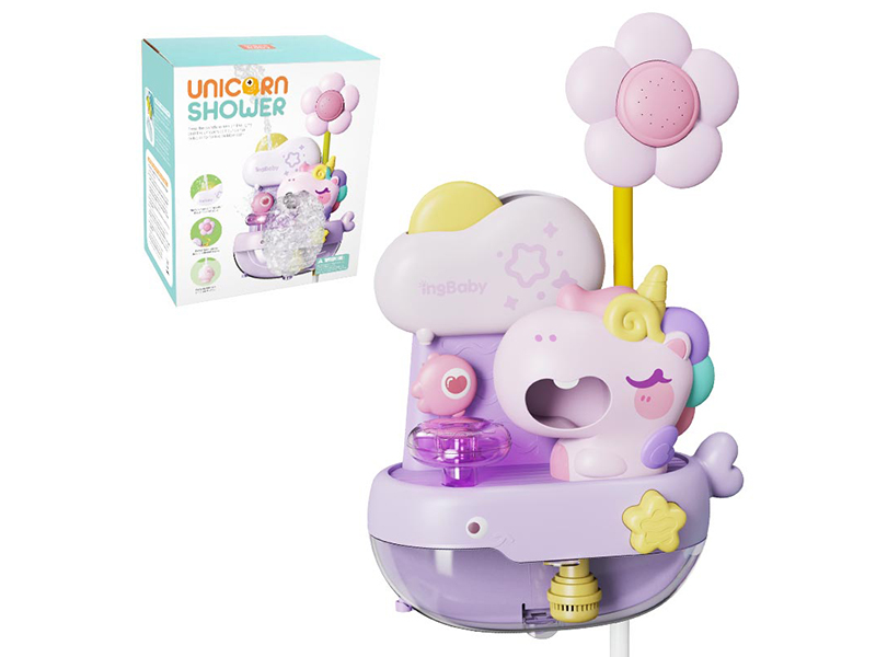 Electric Unicorn Bubble Shower