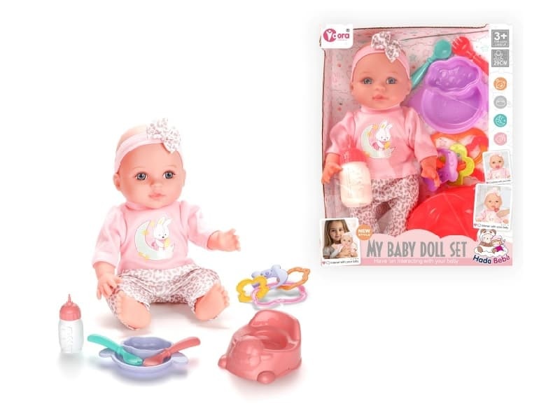 12 "4 Tone Vinyl Doll Set