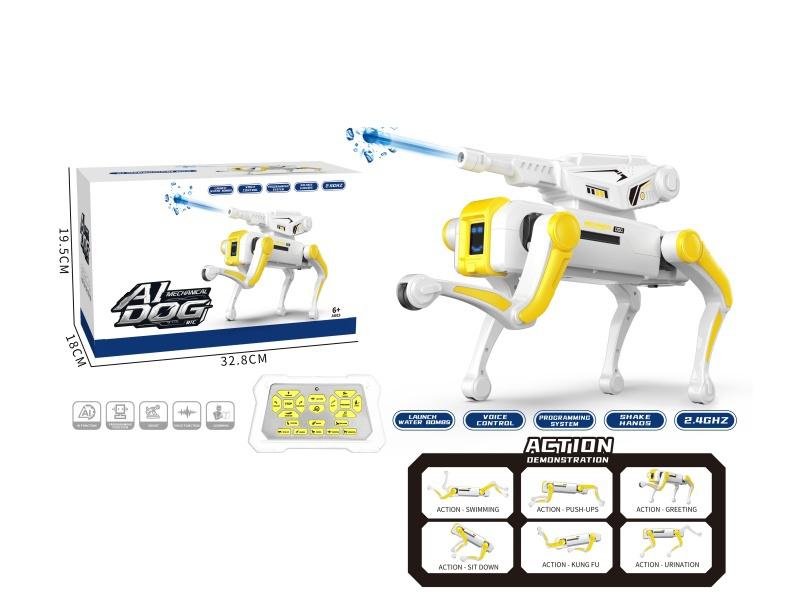 Ai Artificial Intelligence Robot Dog Water Bullet Version (Sealed Box)