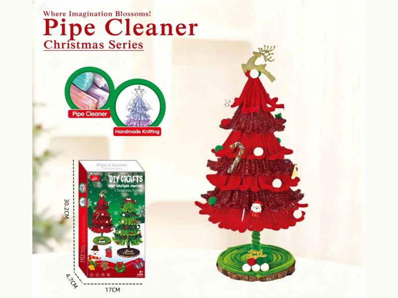 Red Deer Fir Diy Twisty Stick Christmas Series