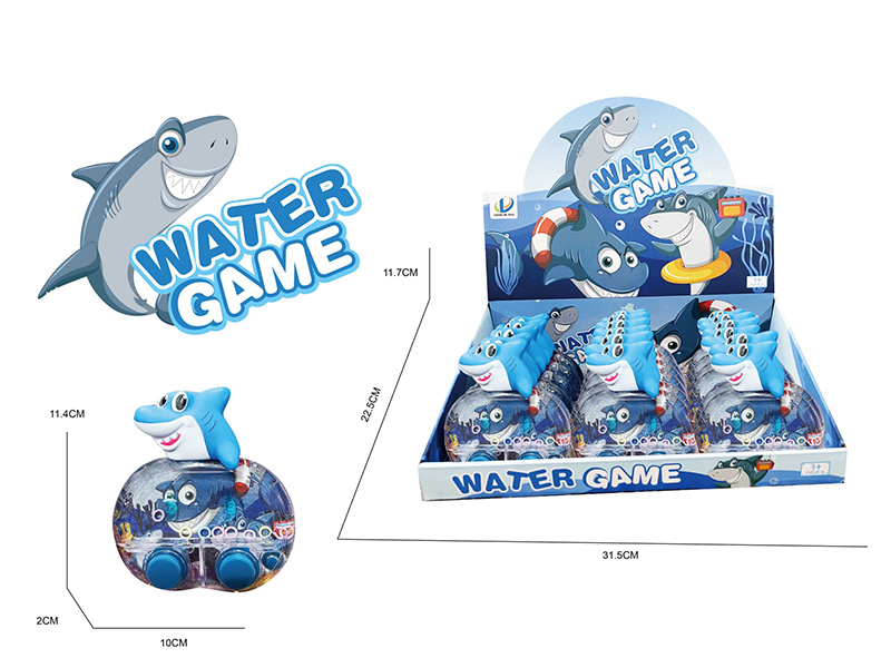 Transparent Water Game(Shark)24Pcs