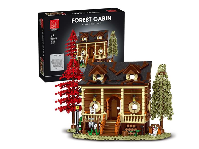 Forest Cabin Building Blocks 1645pcs