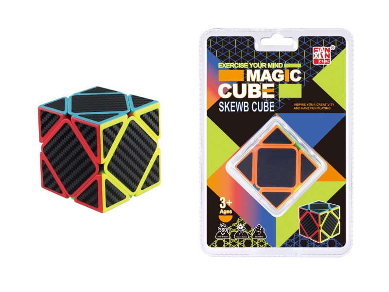 Carbon Fiber Skewb Cube