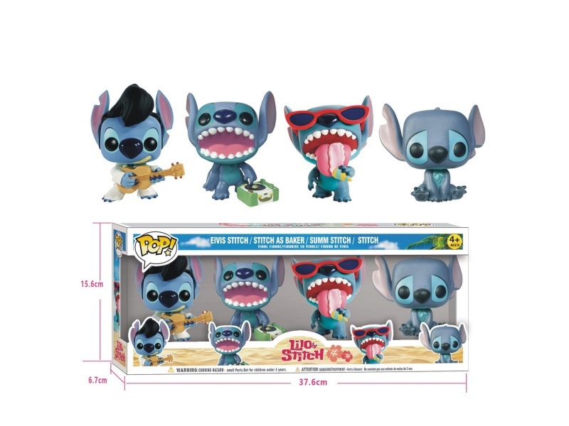 4 "Pop New Stitch 4 Pieces Boxed