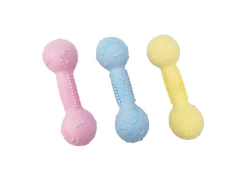 Foamed Footprint Bone Dumbbell Pet Toy