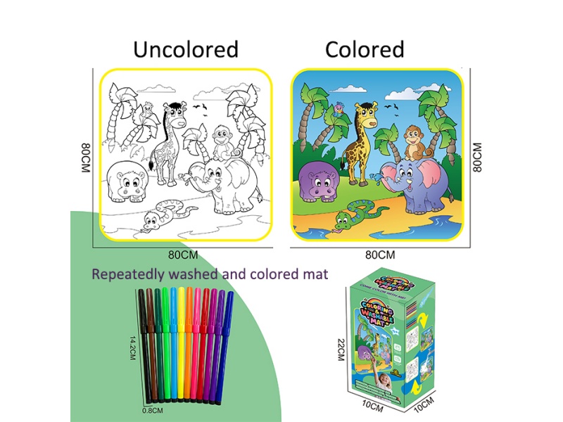 Graffiti Blanket Animal Style