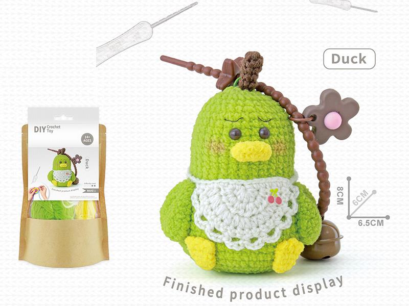 DIY Crochet Toy Duck Pendant(Including Making Tools)