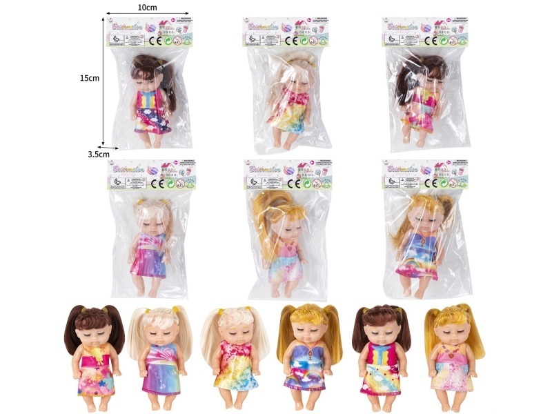 4-Inch Full-Body Sleeping Doll