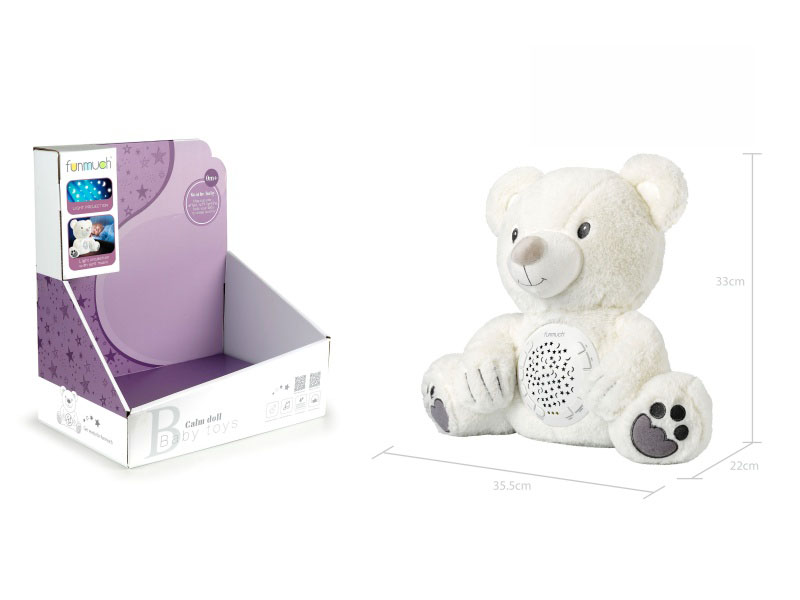 12-Key Soothing Projection Plush (Bear)