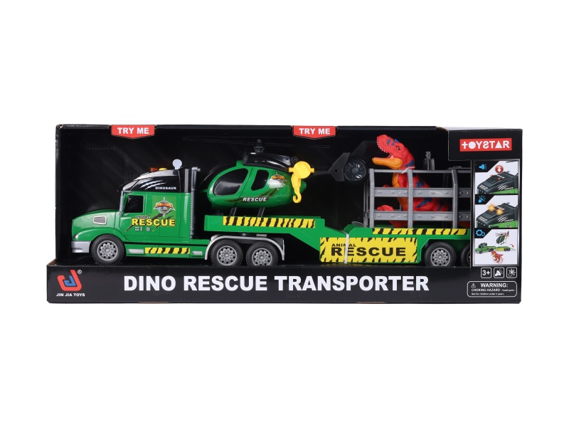 1:12 Dinosaur Inertial Transport Vehicle (Sound, Light)