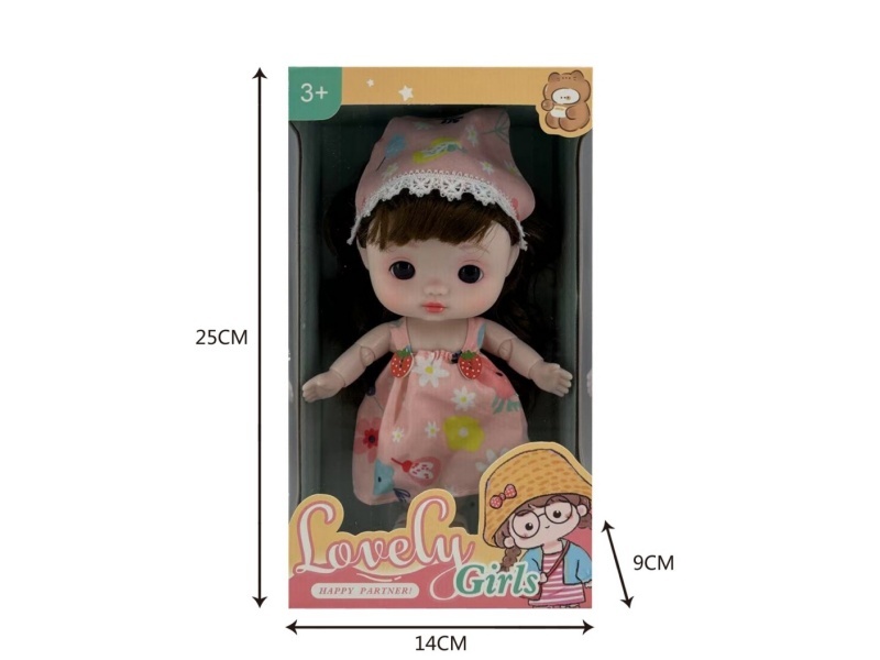 22Cm 3D Real Eye Fun Doll