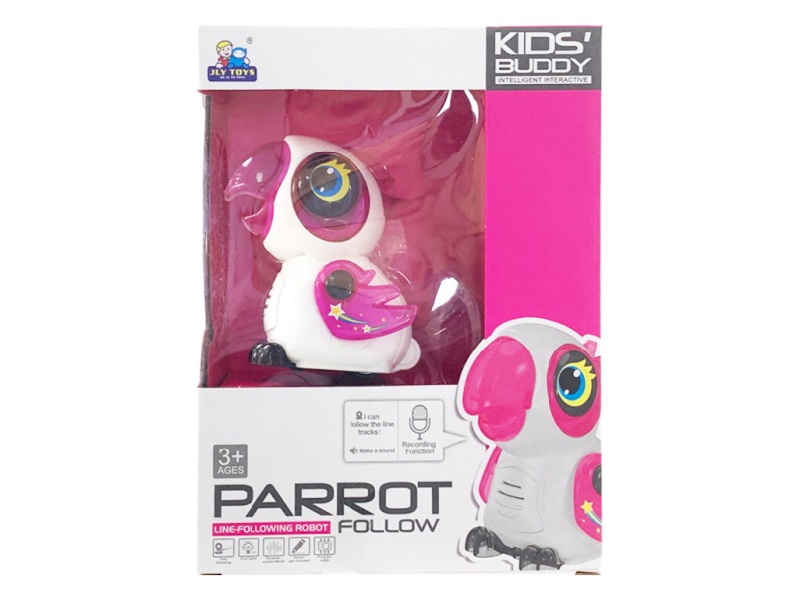 The Line-Drawing Parrot