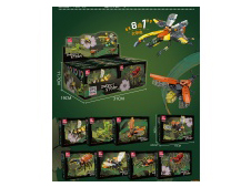 Building Blocks: Insect Story [8 Small PCS] 762 PCS