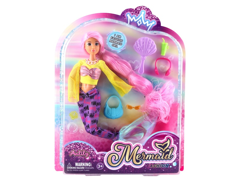 Anlili 11.5-Inch Solid Doll (Brown Skin)