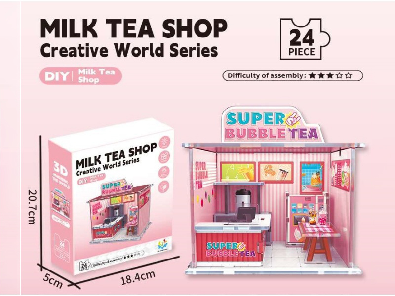 A Simple Version Of A Milk Tea Shop