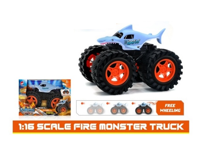 1:16 Hot Wheels Shark Inertia Car